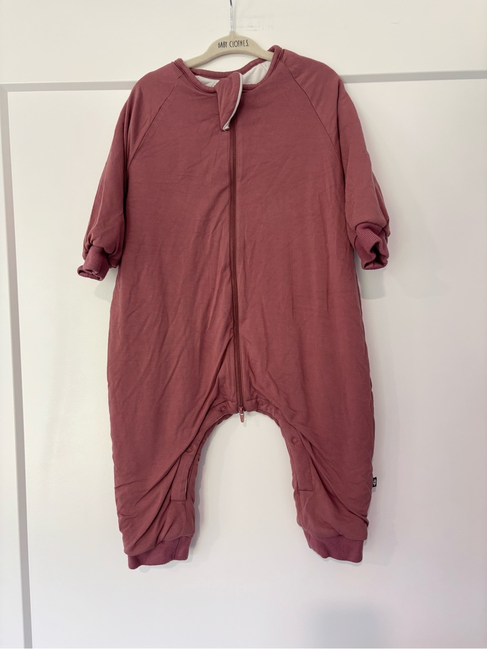 Kyte Baby 1 TOG Medium Cozy Playsuit 
Dusty Rose